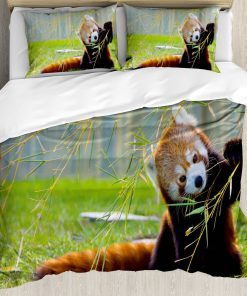 Juego de Funda Nórdica Ambesonne Panda, Animal Salvaje en