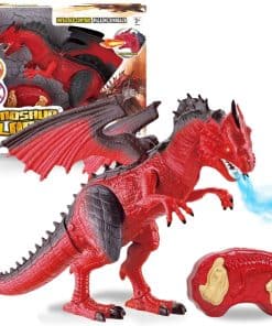 Liberty Imports Dragón de Juguete de Control -Rojo