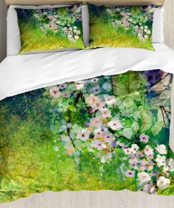 Juego de Funda de Edredón Ambesonne Flower, Tradicional