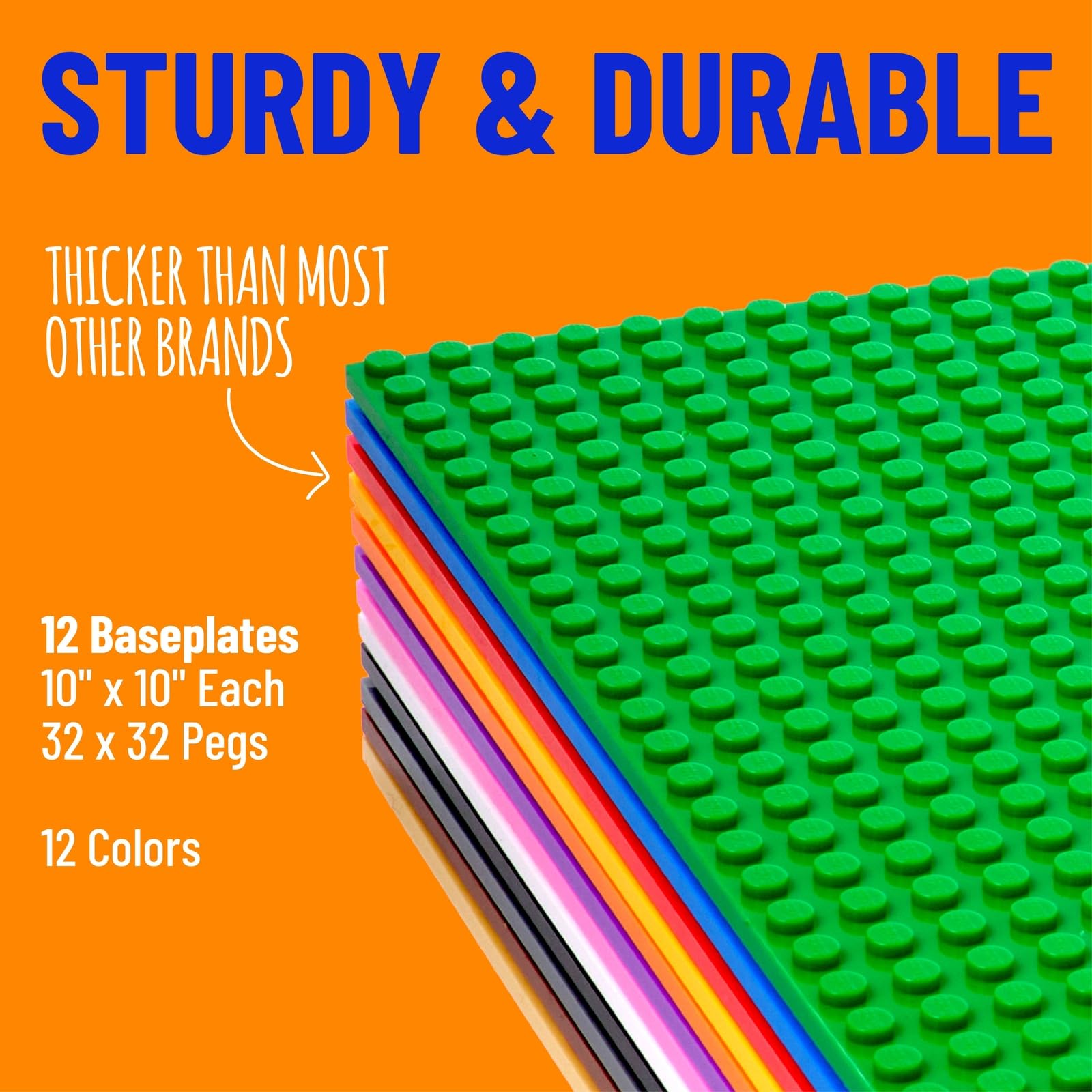 Baseplates Clásicos Strictly Briks Compatible con Lego - Imagen 3