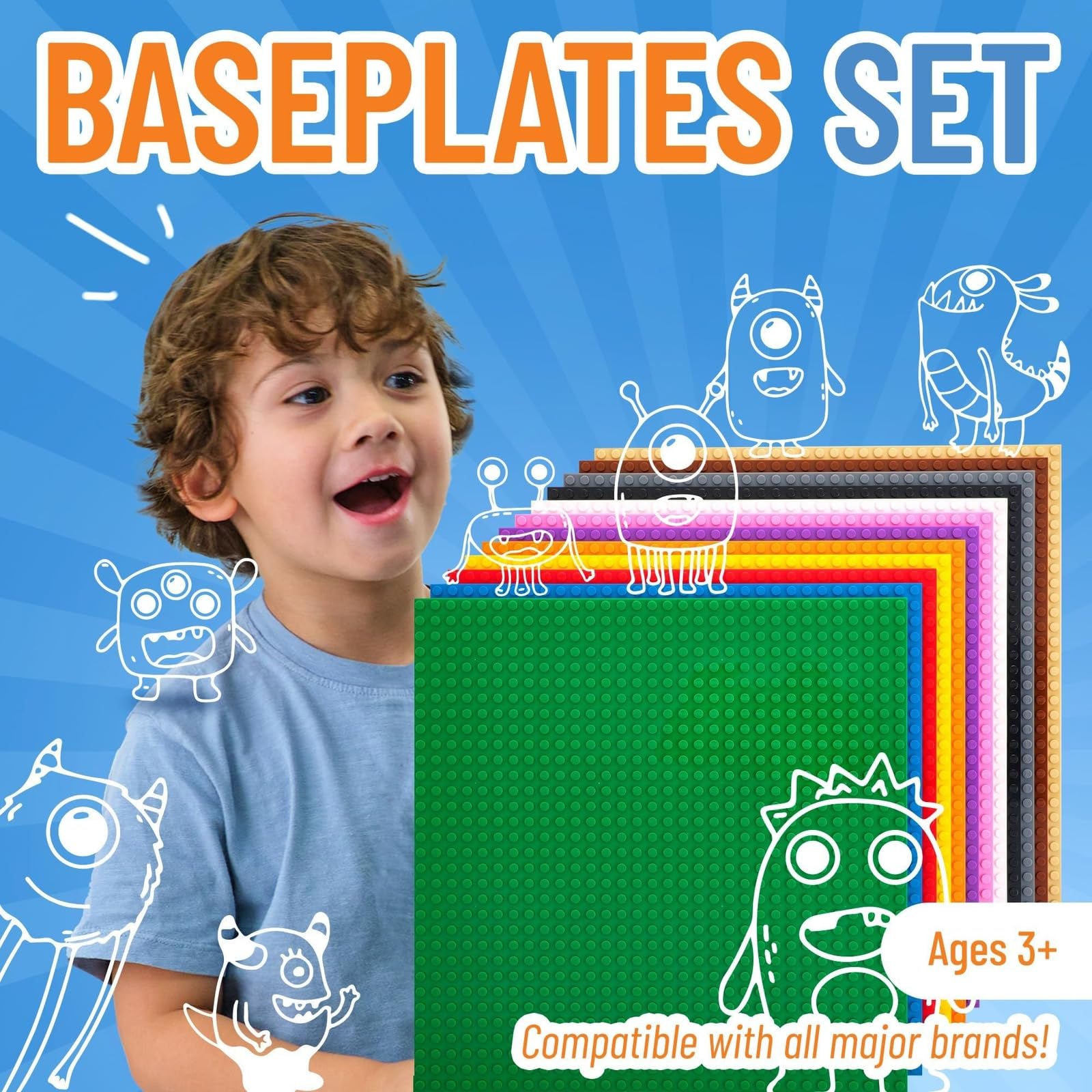 Baseplates Clásicos Strictly Briks Compatible con Lego - Imagen 8