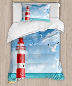 Juego de Funda Nórdica Ambesonne Beach, Ilustración