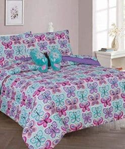Elegante Juego de Ropa de Cama de 8 Piezas con Diseño de