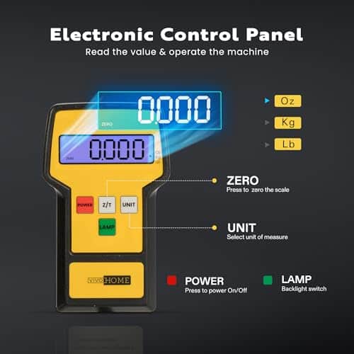 VIVOHOME Balanza de Carga de Refrigerante Electrónica - Imagen 5