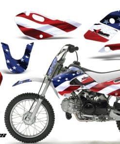 Kit de gráficos de motocicleta todo terreno AMR Racing