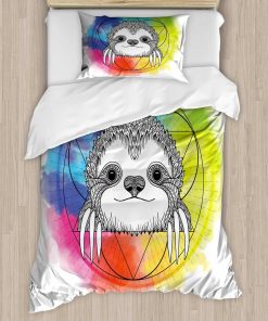 Juego de Funda Nórdica de Ambesonne Humor, Imagen de Fondo