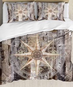 Juego de Funda Nórdica Ambesonne Marine Life, Tema Marino