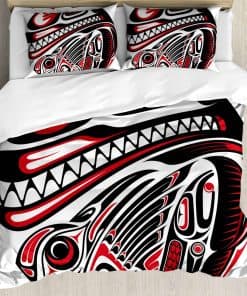 Juego de Funda nórdica Ambesonne Tribal, Arte Animal