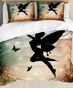 Juego de Funda Nórdica Ambesonne Nature, Alas de Ángel