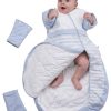 Saco de Dormir Orgánico para Bebé con Mangas Desmontables