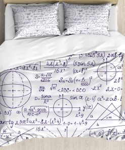 Set de Funda Nórdica Moderna Ambesonne, Patrón Clásico de