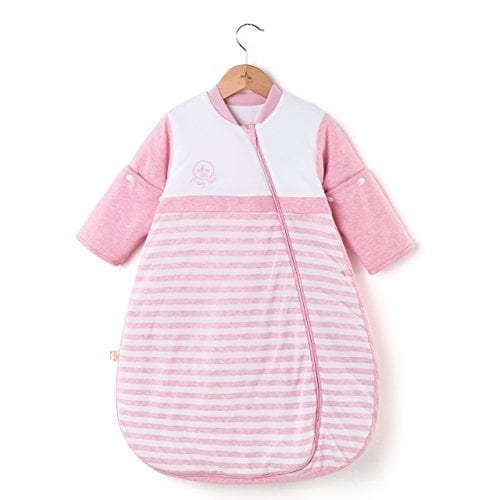 Saco de Dormir Orgánico para Bebé OuYun con Mangas