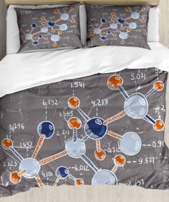 Set de Funda de Edredón Ambesonne Grunge, Diseño Gráfico de