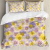 Set de Funda de Edredón Ambesonne Floral, Patrón de