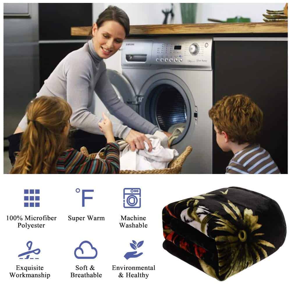 Manta de Franela JML, 10 Libras, Gruesa y Suave, Estilo - Imagen 6