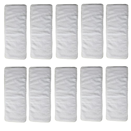 10 Inserts para Pañal Reutilizable para Jóvenes y Adultos