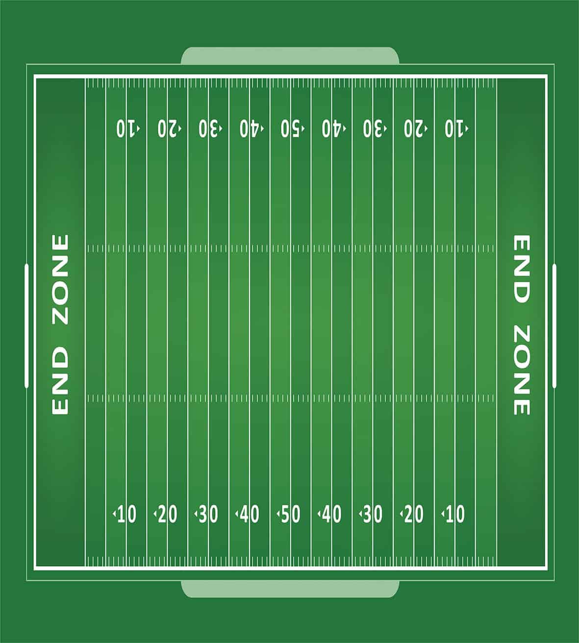 Juego de Funda Nórdica de Fútbol Ambesonne, Campo de - Imagen 3