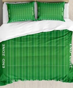 Juego de Funda Nórdica de Fútbol Ambesonne, Campo de