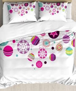 Juego de Funda Nórdica de Navidad Ambesonne, Coloridos