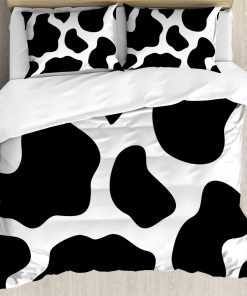 Juego de Funda nórdica con Estampado de Vaca, Piel de un