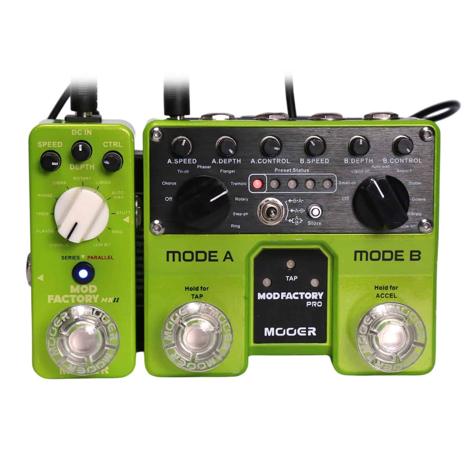 Pedal de Modulación Estéreo MOOER MOD Factory Pro Pedal - Imagen 7