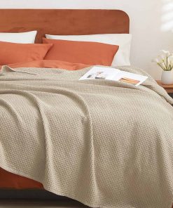 Manta de Piqué de Algodón PHF Tamaño King 104" x 90" -