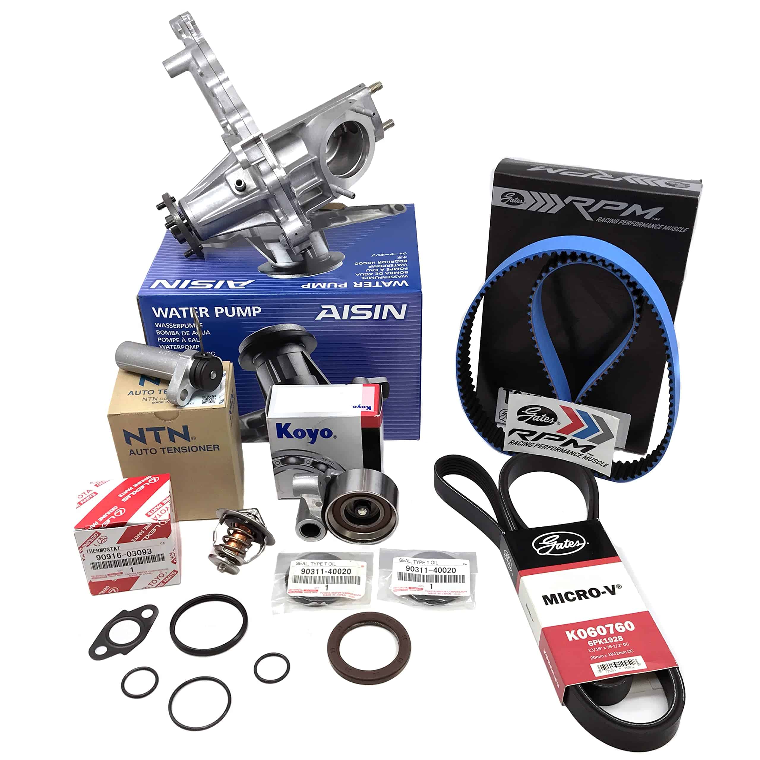 Kit de Correa de Distribución Gates Racing | Completo (Como