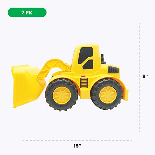 Boley Builders 2 Pack Vehículos de Construcción - Pala - Imagen 6