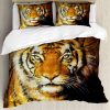 Juego de Funda de Edredón Ambesonne Tigre, Estilo de