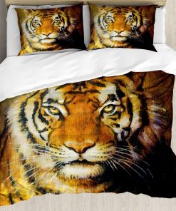 Juego de Funda de Edredón Ambesonne Tigre, Estilo de