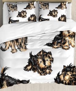 Juego de Funda de Edredón Ambesonne Yorkie, Imágenes