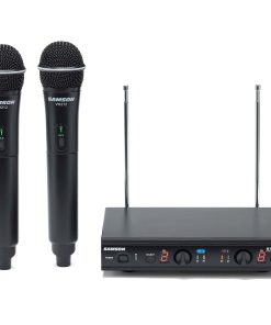 Sistema inalámbrico de doble micrófono vocal Samson Stage