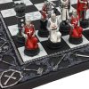 Set de Ajedrez de Caballeros de las Cruzadas de la época
