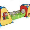 UTEX 3 en 1 Tienda de Juego Emergente con Túnel y Piscina