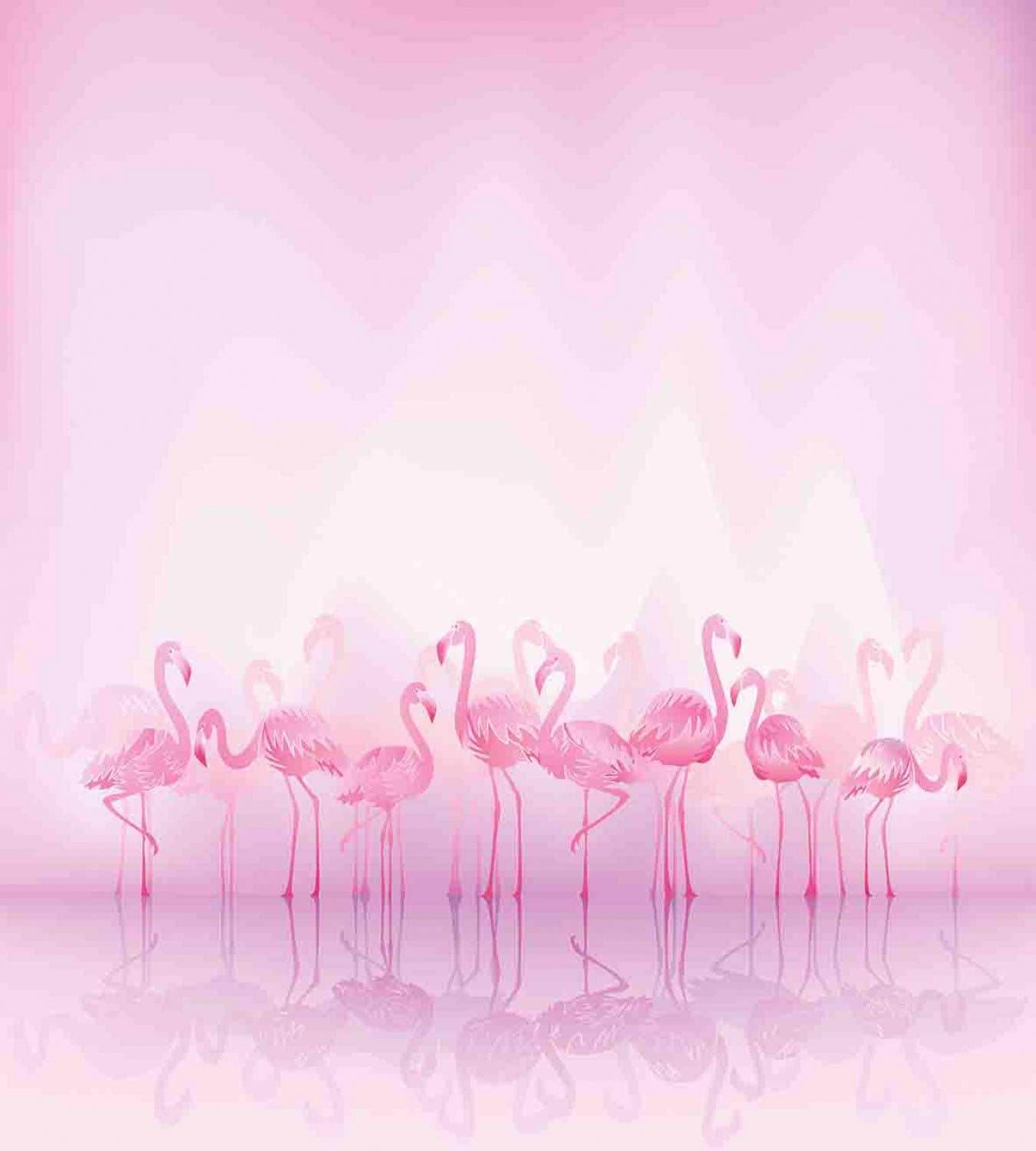 Juego de Funda Nórdica Ambesonne Flamingo, Bandada de - Imagen 3