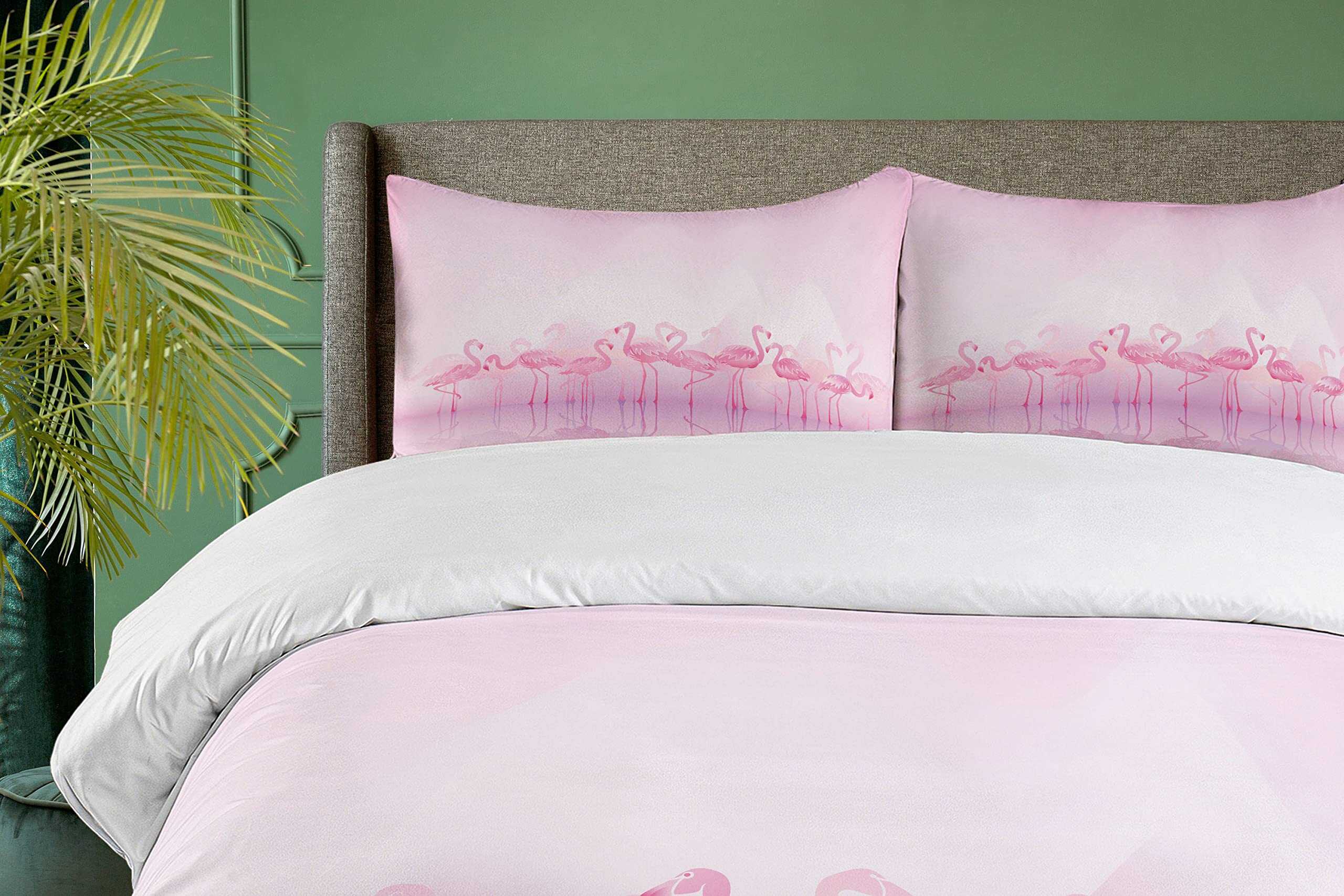 Juego de Funda Nórdica Ambesonne Flamingo, Bandada de - Imagen 4