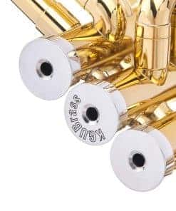 Kit de Adorno para Trompeta para mejorar el -Plateado