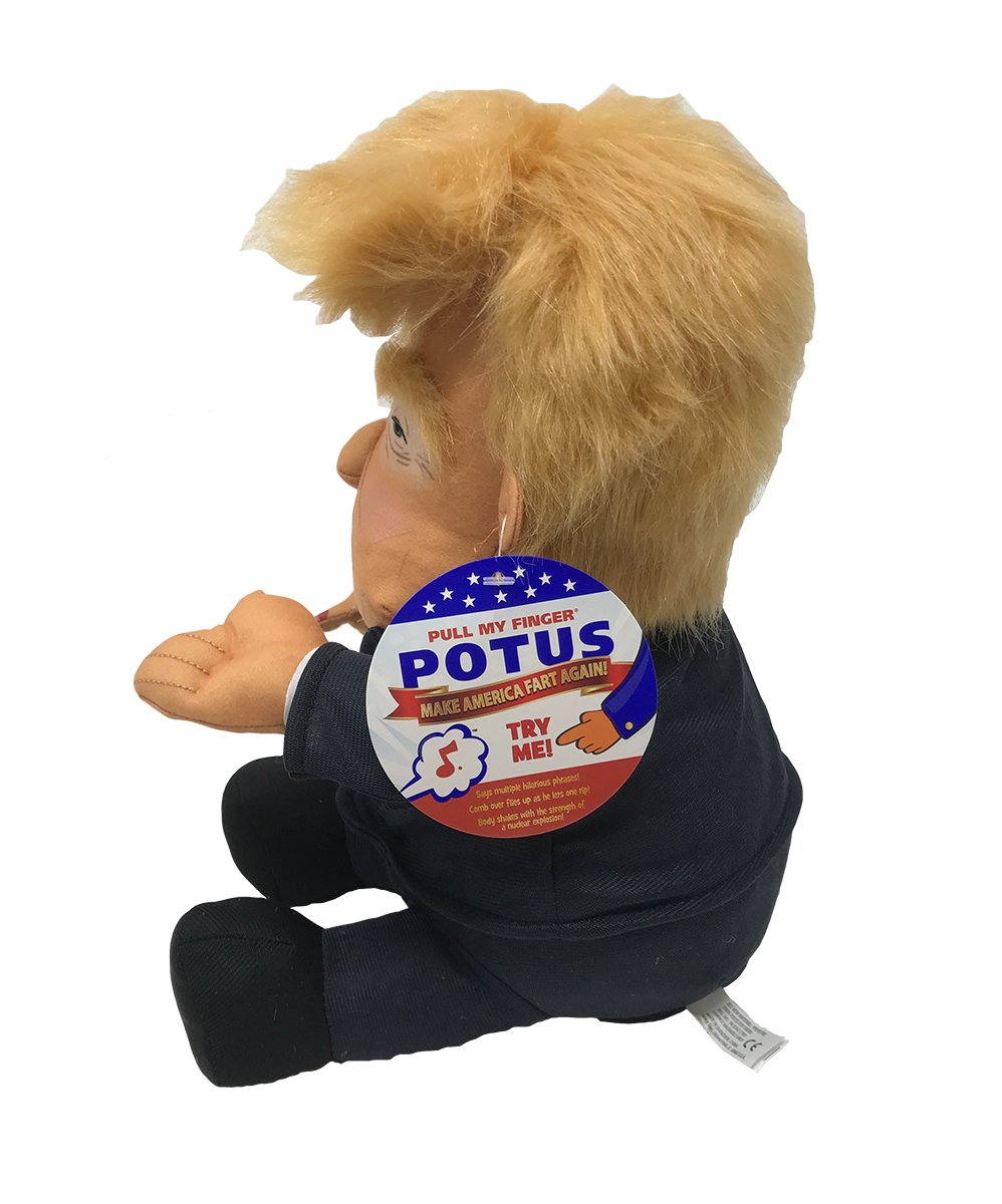 Muñeco de peluche de Donald Trump que se tira pedos - Con - Imagen 5
