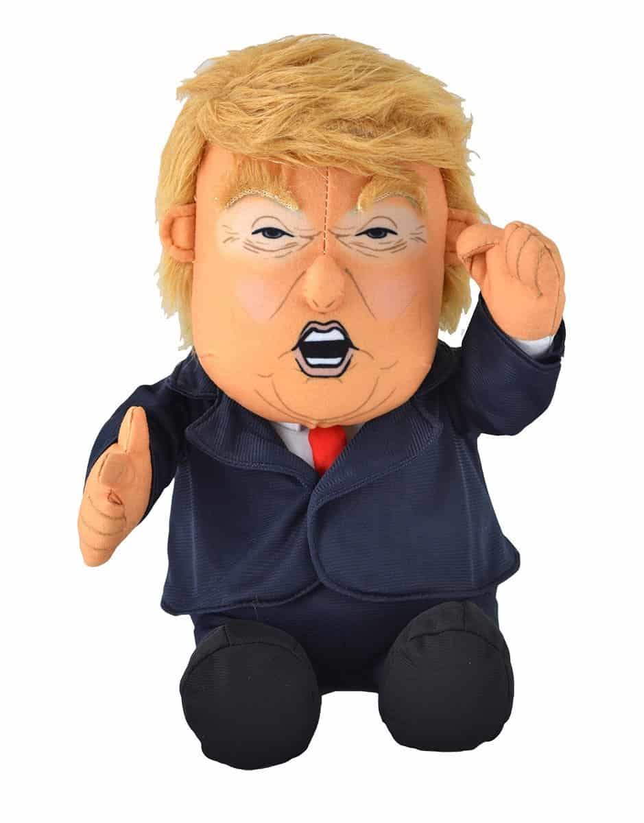 Muñeco de peluche de Donald Trump que se tira pedos - Con