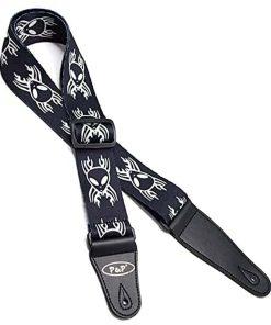 Correa de guitarra eléctrica acústica de bajo de algodón