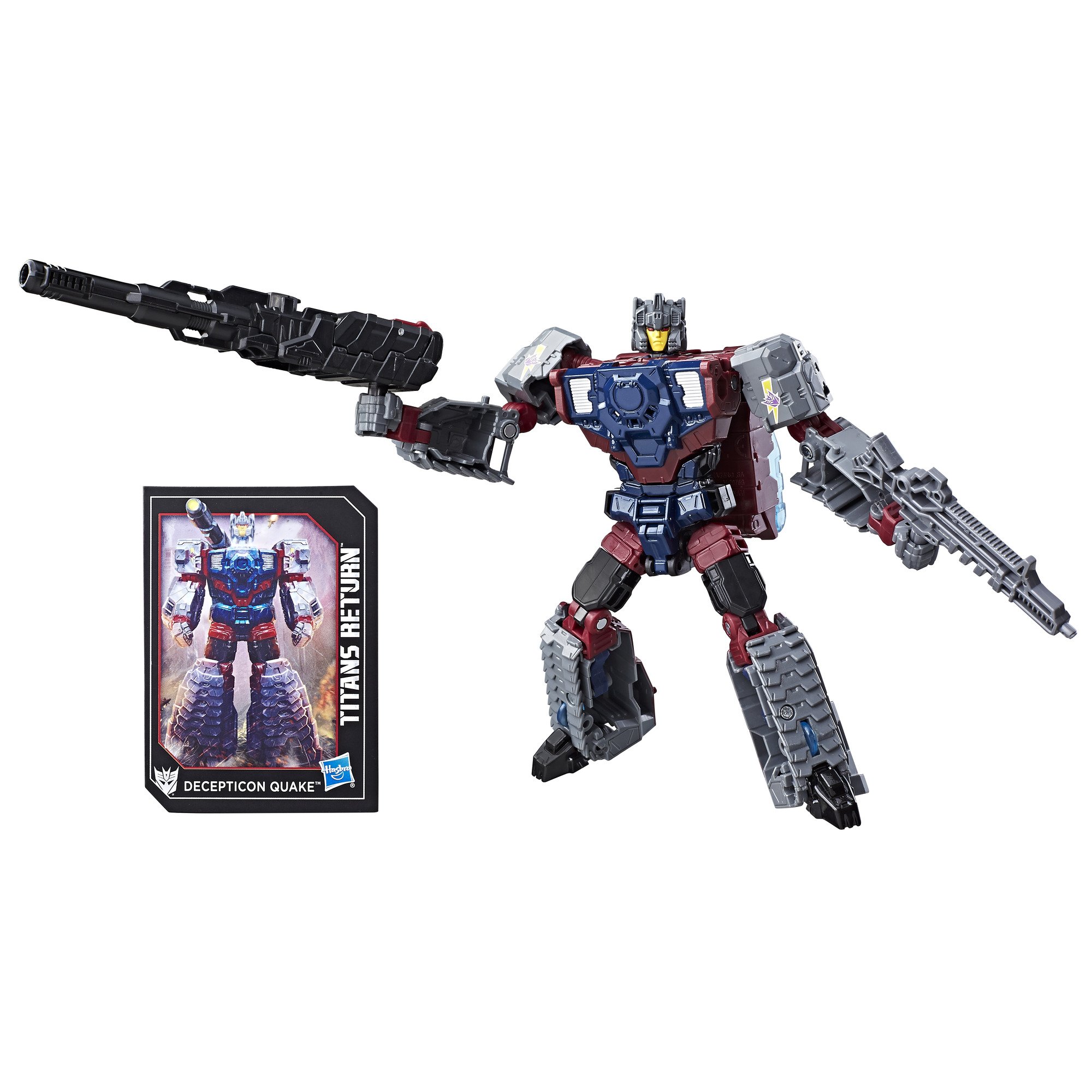 Transformers Generations Titans Return Decepticon Quake and