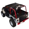 Toldo de Malla SPIDERWEBSHADE Compatible con Jeep TJ