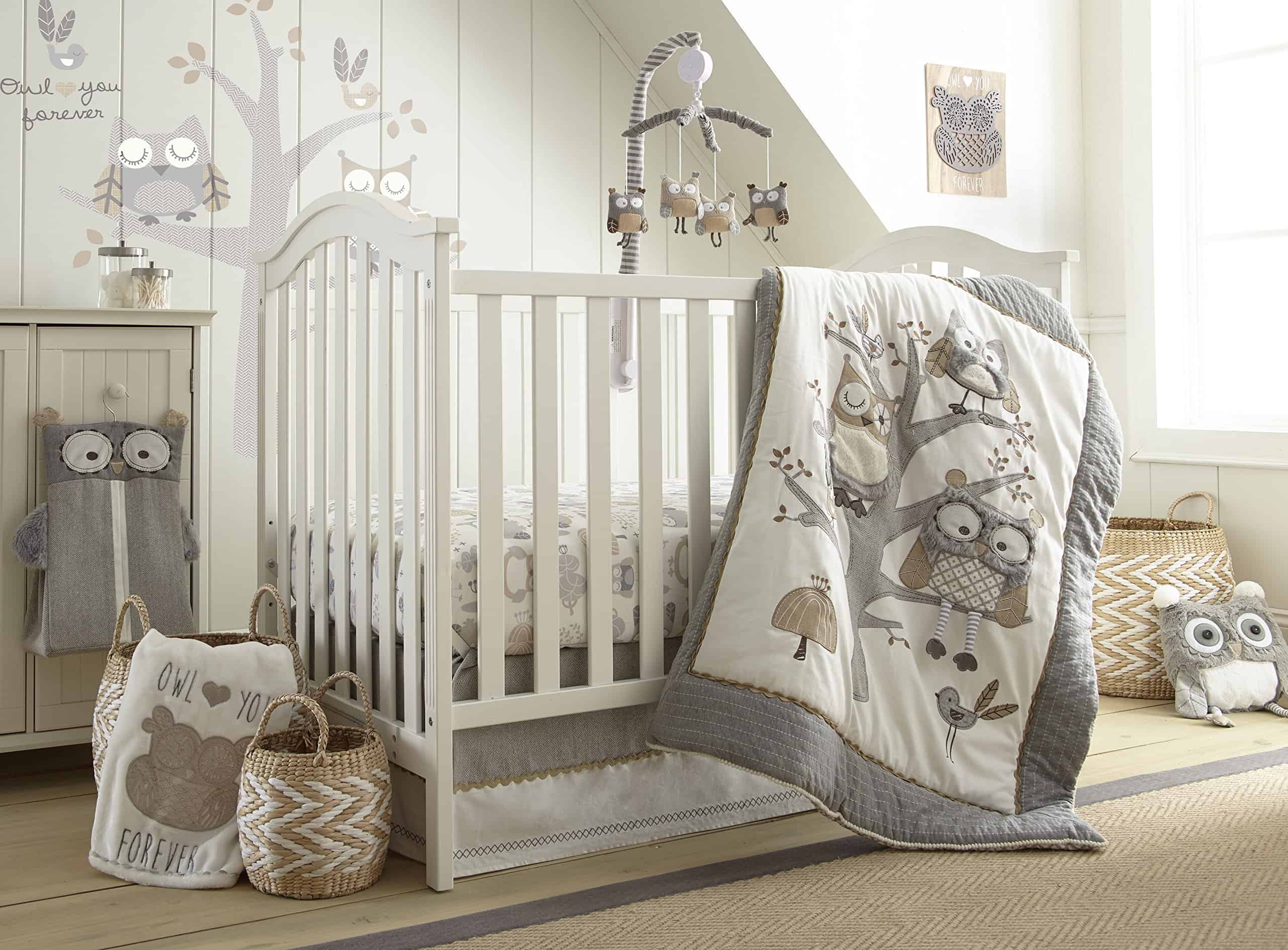 Set de Cama para Cuna Levtex Baby Night Owl - Conjunto para