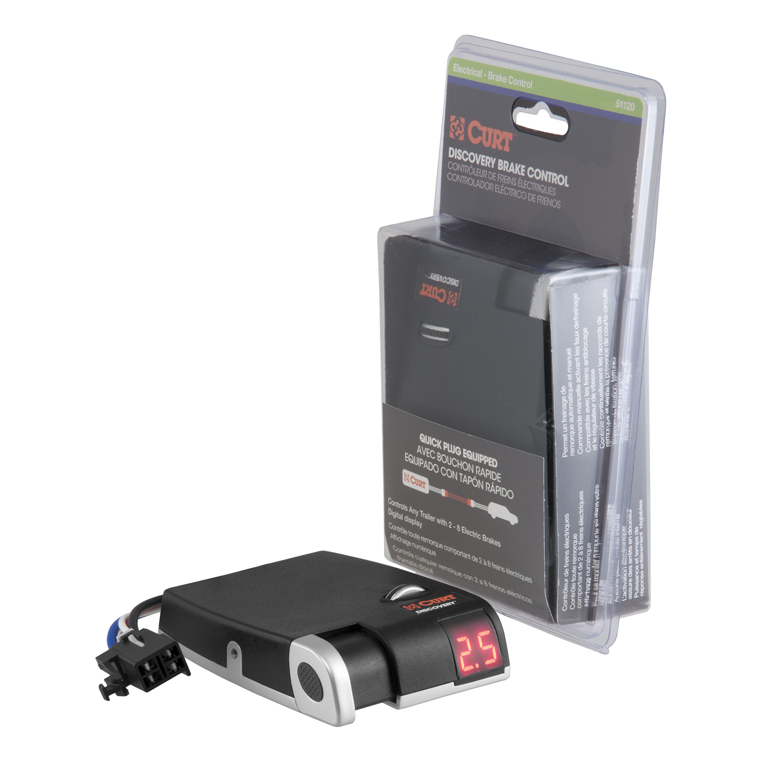 Controlador de Frenos CURT Discovery y Cableado para Armada - Imagen 9