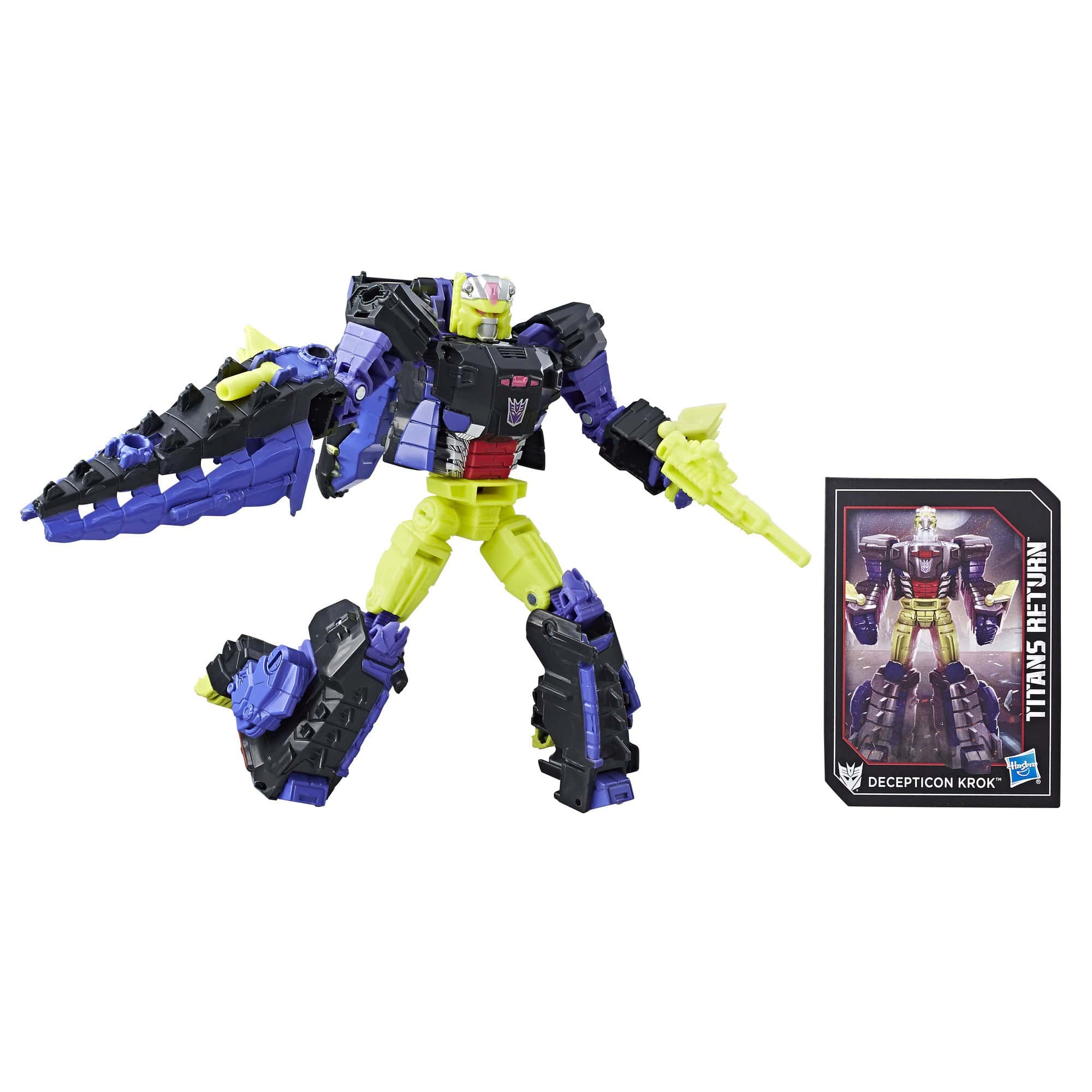 Transformers Generations Titans Return Decepticon Krok and