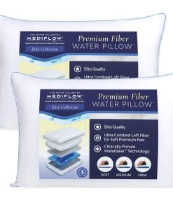 Almohada de Agua Mediflow - Colección Elite, -Blanco