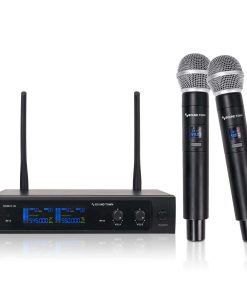 Sistema de Micrófonos Inalámbricos Profesional de Doble