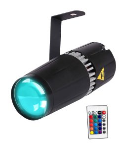 Foco proyector LED SENLAN - Foco de haz RGB 3 en 1 de 9W