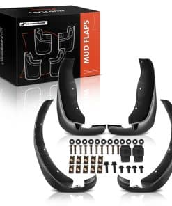 Juego de 4PCS de guardabarros salpicaduras con hardware