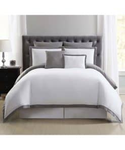 Juego de Edredón TRULY SOFT Everyday Hotel Blanco y Gris de